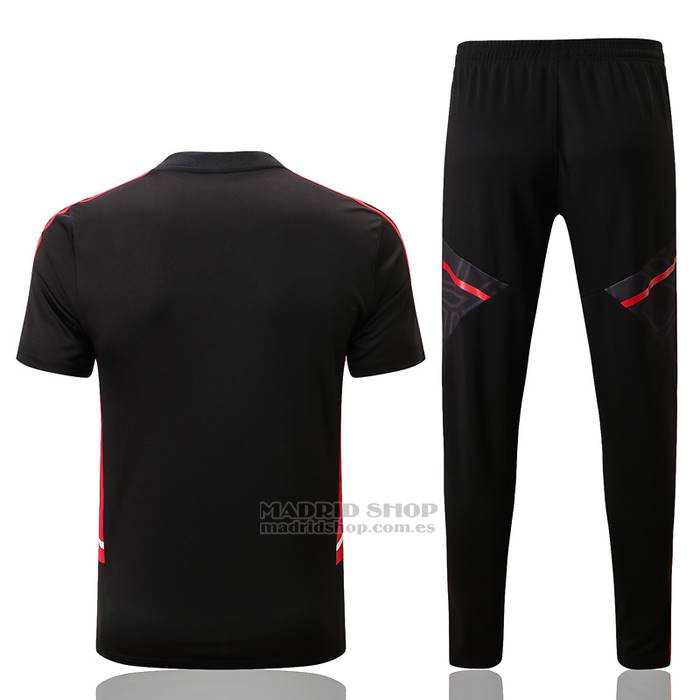 Chandal del Manchester United Manga Corta 2022-2023 Negro